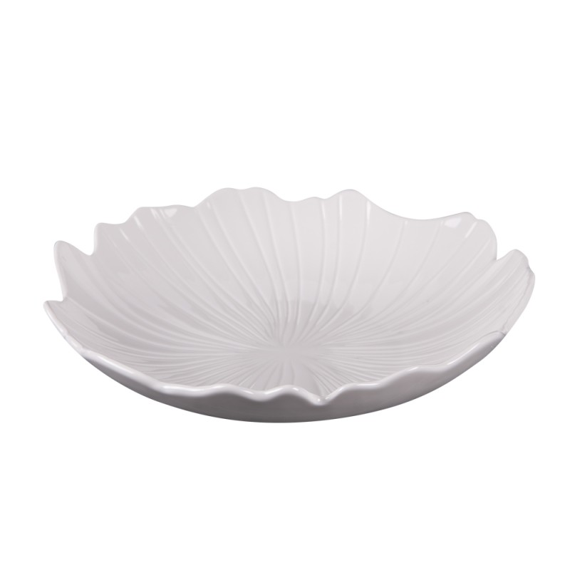 Table Passion - Coupelle Ginkgo 15 Cm Blanche En Porcelaine (Lot De 6) - Service De Table Élégant