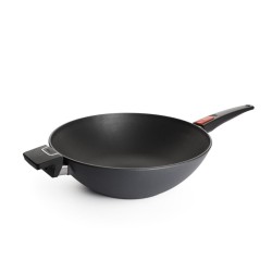 Wok en fonte 34 cm...