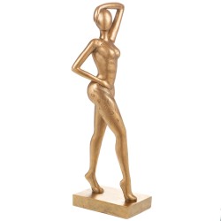 Statue Femme Julian doré 80 cm