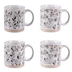 Coffret de 4 mugs Bucolique...