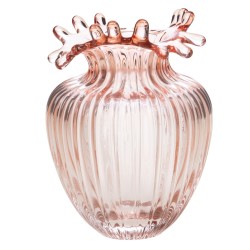 Vase lys rose 17 cm 