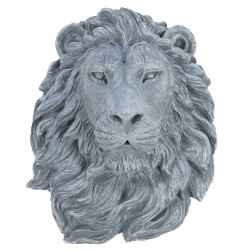 Tête Lion effet pierre