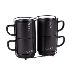 Tour 4 mugs café 39 cl