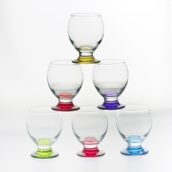 Lot de 6 verres nectar fond...