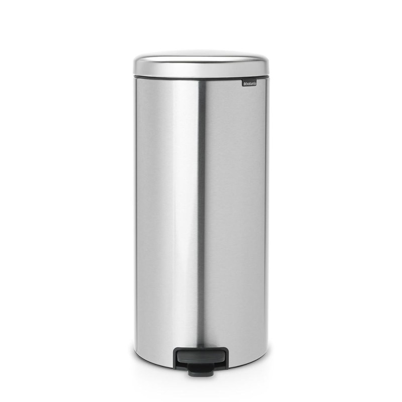 Poubelle NewIcon Brabantia 30 L blanche - Poubelles à pédale