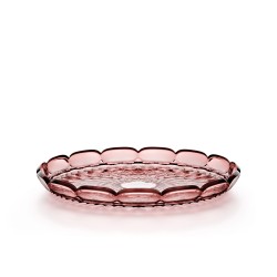 Plat à gâteau mauve 36 cm