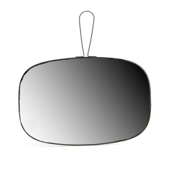 Miroir James noir petit modèle