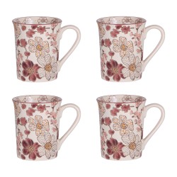 Coffret de 4 mugs Kiyo 30 cl