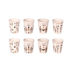Coffret de 8 tasses...