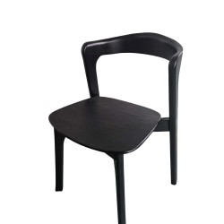Chaise Félix noir