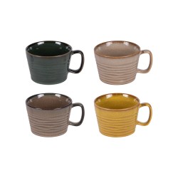Coffret de 4 mugs bas Kili...