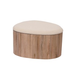Tabouret Maxi naturel camel 
