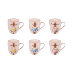 Coffret de 6 tasses Barista...