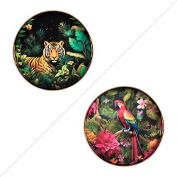 Plateau rond Jungle 37 cm...