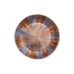 Plat rond Acajou 32 cm