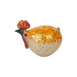 Poule Pluma orange sulfure