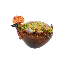 Poule Pluma marron sulfure