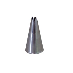 Douille cannelée en inox B8...