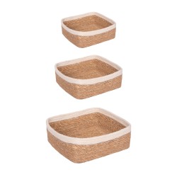 Set de 3 paniers carrés...