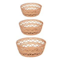 Set de 3 paniers ronds...