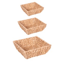 Set de 3 paniers carrés...