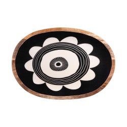 Plat ovale Zanzibar 40x28 cm