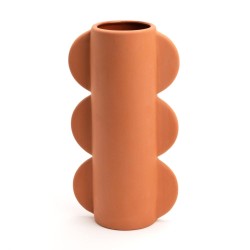 Vase terracotta Blop 22 cm