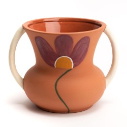 Vas terracotta Fleur prune 