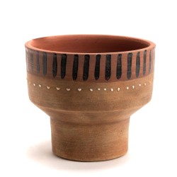 Vase Terracotta Tribal 15 cm