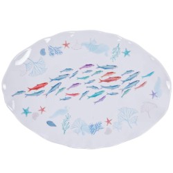 Plat ovale isao 40X30 cm