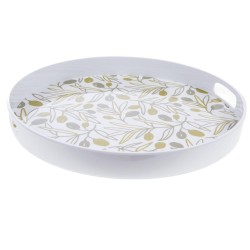 Plateau rond oliva 35 cm 