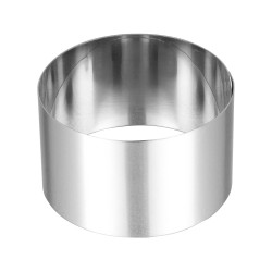 Cercle à dessert inox...