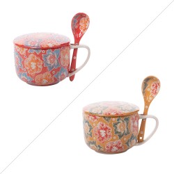 Bol à soupe avec cuillère...