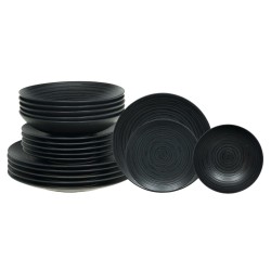 Service 18 pièces Black Sand