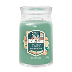 Grande bougie Fêtes de Noël