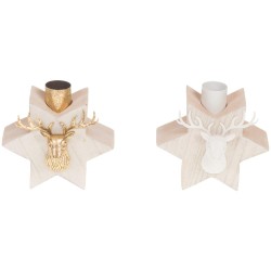 Chandeliers étoile cerf...