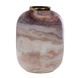 Vase Minéral gris 37cm