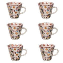 Coffret de 6 tasses Siena...