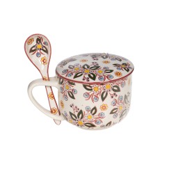 Bol à soupe avec cuillère...