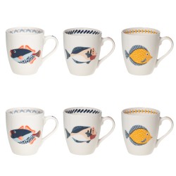 Coffret de 6 tasses Lorient...