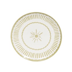 Assiette plate Tamara verte...