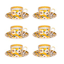 Coffret 6 tasses et...
