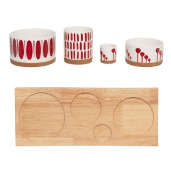 Service apéritif 4 pièces...