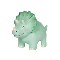 Tirelire dino triceratops