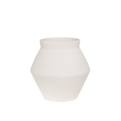 Vase Avila blanc 35 cm