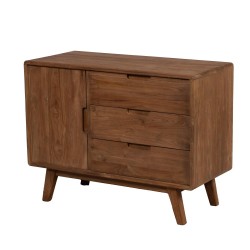 Buffet 1 porte 3 tiroirs