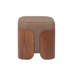 Tabouret Aubepine marron