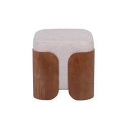 Tabouret Aubepine taupe