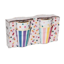 Coffret de 4 gobelets Festive