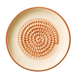 Assiette râpe Caramello